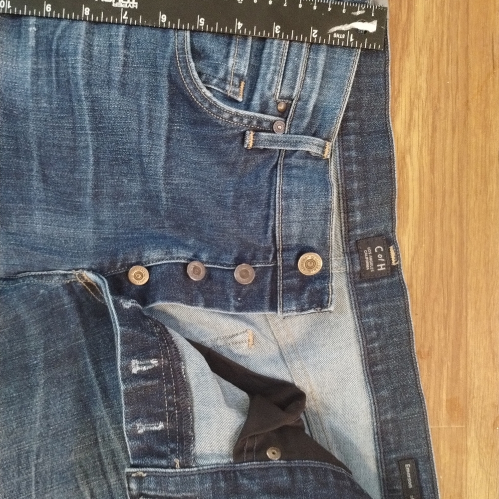 Citizen of Humanity womens jeans sz 31 button fly